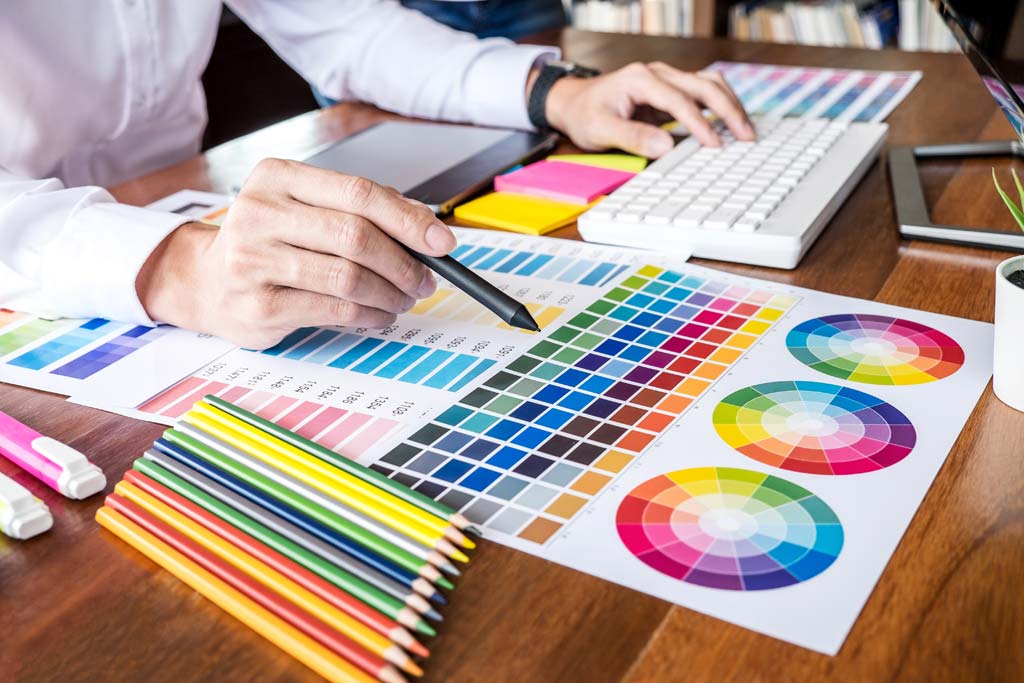 Farbe rot im Webdesign